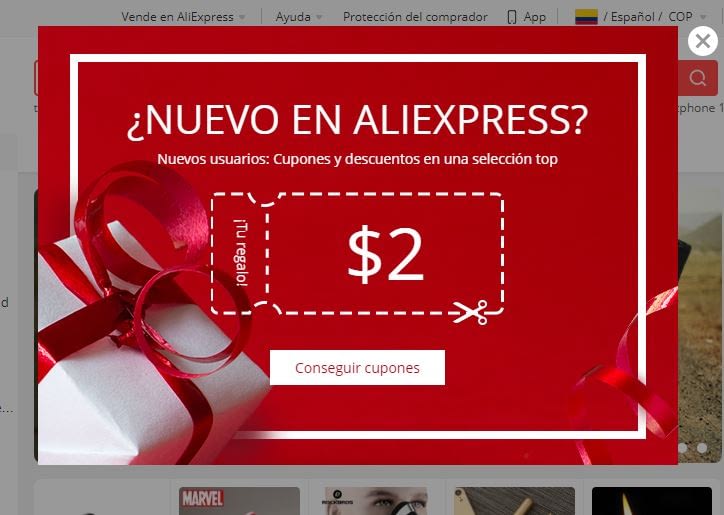 Cómo usar cupones de descuento en AliExpress